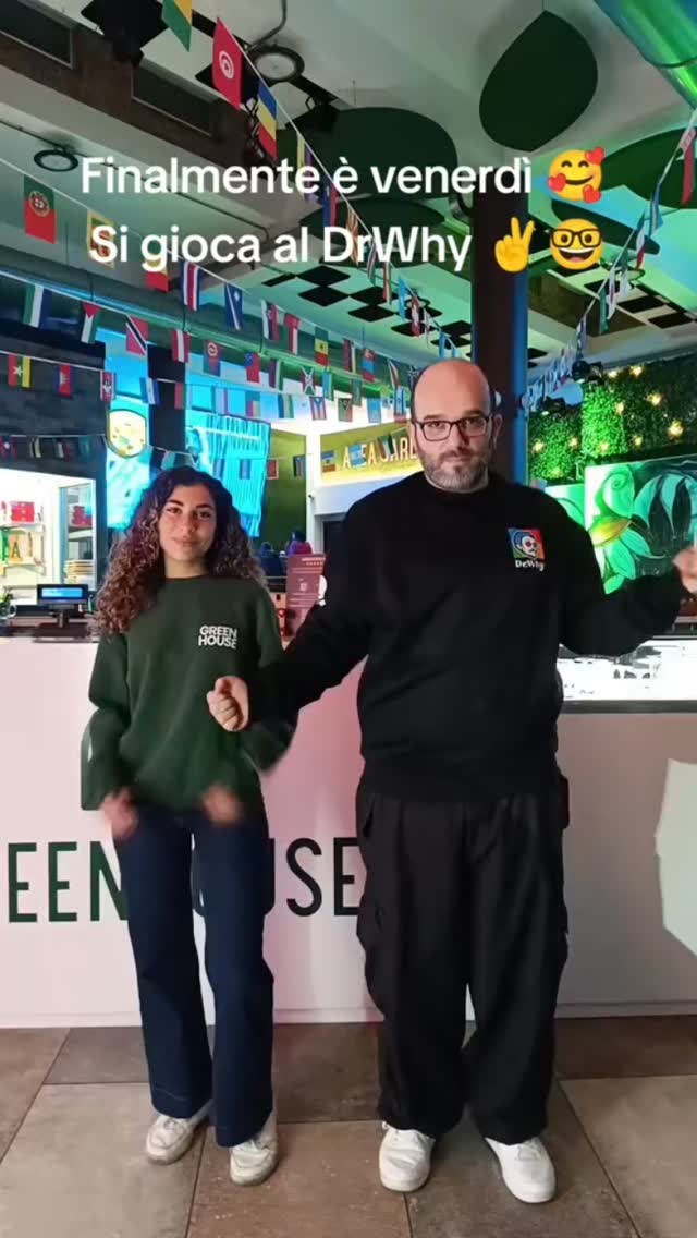 Michele Giuliano durante una serata DrWhy